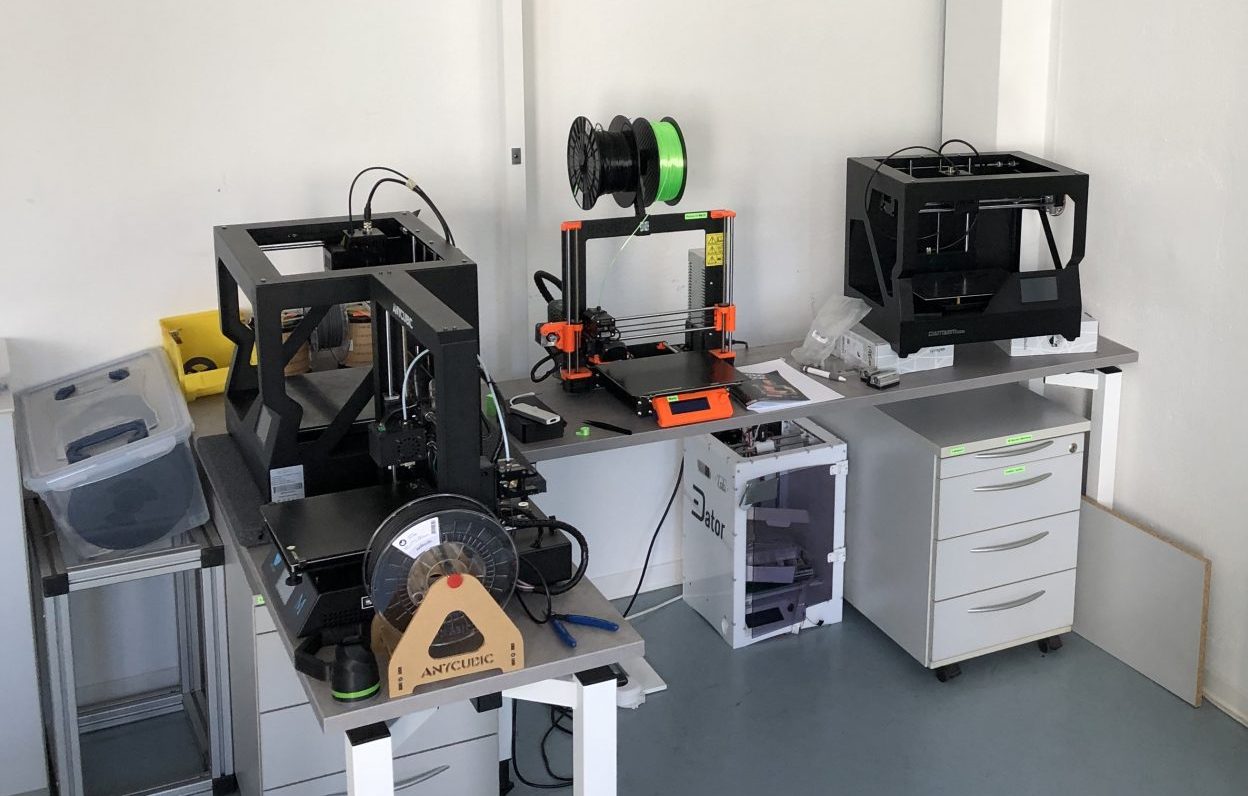 Ein neuer 3D-Drucker in unserem E-Labor!